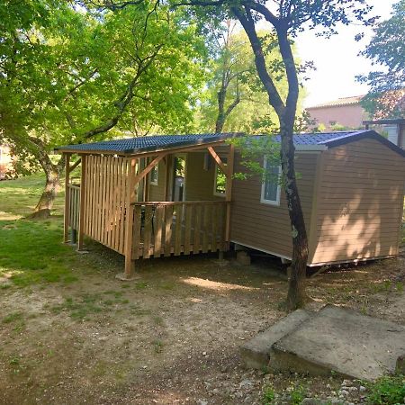 Camping Les Chenes Chauzon Bagian luar foto