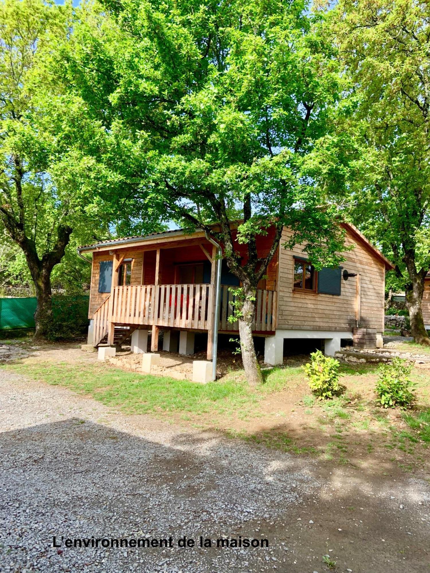 Camping Les Chenes Chauzon Bagian luar foto