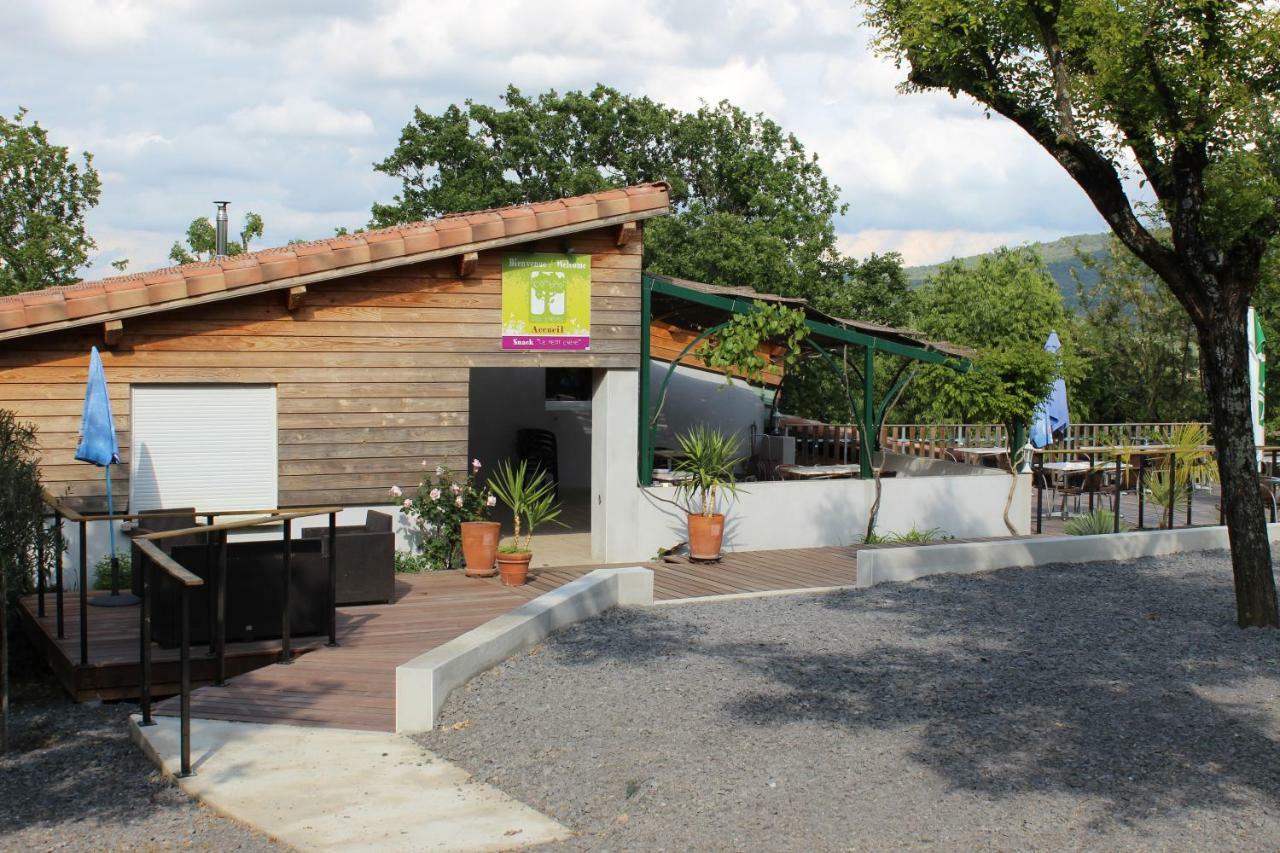 Camping Les Chenes Chauzon Bagian luar foto