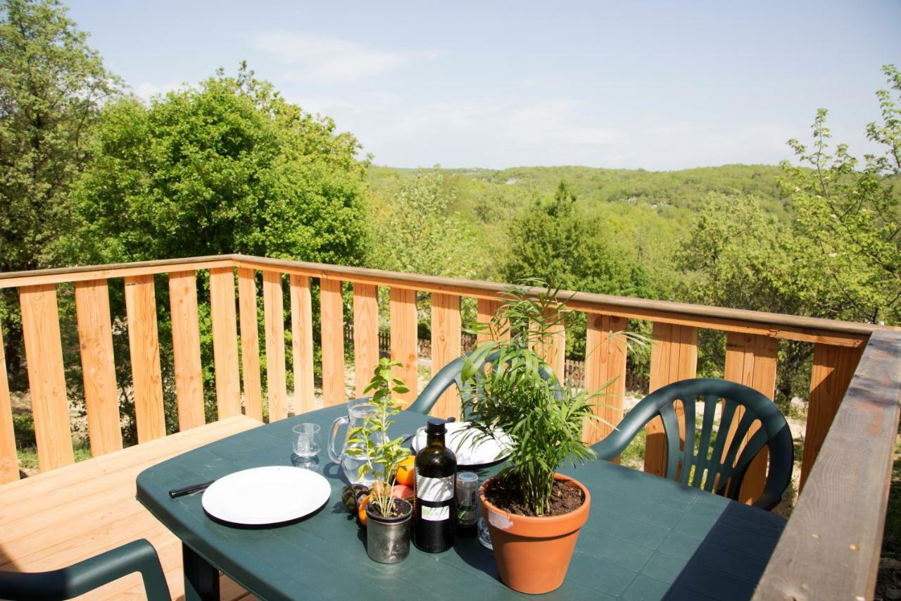 Camping Les Chenes Chauzon Bagian luar foto